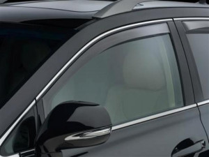 Lexus RX 2009-2015 - Дефлекторы окон (ветровики), передние, светлые. (WeatherTech) фото, цена