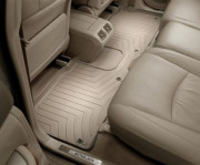 Lexus RX 2003-2008 - Коврики резиновые с бортиком, задние, бежевые. (WeatherTech) фото, цена
