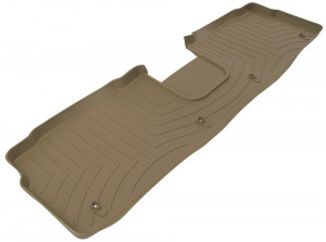 Lexus RX 2003-2008 - (Hybrid) Коврики резиновые с бортиком, задние, бежевые. (WeatherTech) фото, цена