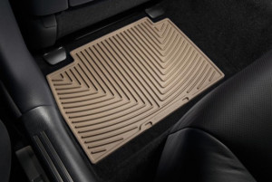 Lexus RX 2003-2008 - Коврики резиновые, задние, бежевые. (WeatherTech) фото, цена