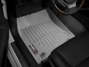 Lexus ES 2013-2019 - Коврики резиновые с бортиком, передние, серые. (WeatherTech) фото, цена