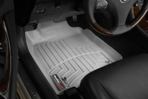 Lexus ES 2006-2012 - Коврики резиновые с бортиком, передние, серые. (WeatherTech) фото, цена