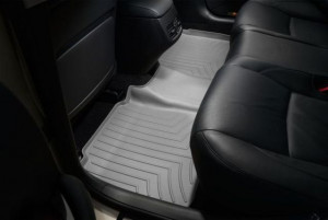 Lexus ES 2006-2012 - Коврики резиновые с бортиком, задние, серые. (WeatherTech) фото, цена