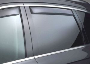 Lexus CT 2011-2014 - Дефлекторы окон (ветровики), задние, светлые. (WeatherTech) фото, цена