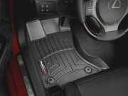 Lexus GS 2013-2014 - (AWD) Коврики резиновые с бортиком, передние, черные. (WeatherTech) фото, цена