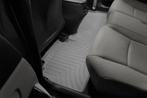 Lexus HS 2010-2012 - Коврики резиновые с бортиком, задние, серые. (WeatherTech) фото, цена
