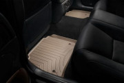 Lexus LS 2006-2012 - Коврики резиновые с бортиком, задние, бежевые. (WeatherTech) фото, цена