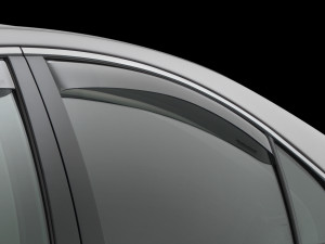 Lexus LS 2006-2014 - Short Дефлекторы окон (ветровики), задние, светлые. (WeatherTech) фото, цена