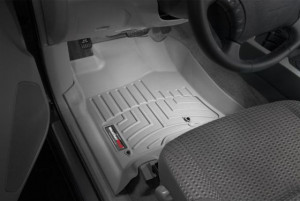 Toyota 4Runner 2003-2009 - Коврики резиновые с бортиком, передние, серые. (WeatherTech) фото, цена