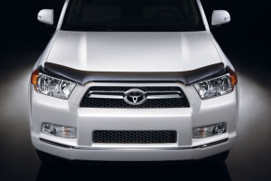 Toyota 4Runner 2010-2014 - Дефлектор капота (мухобойка), темный. (Weathertech) фото, цена