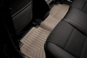 Toyota Camry 2011-2016 - Коврики резиновые с бортиком, задние, бежевые. (WeatherTech) фото, цена