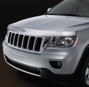 Jeep Grand Cherokee 2011-2014 - Дефлектор капота хромированный. (Chrysler) фото, цена