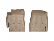 Toyota Camry 2001-2006 - Коврики резиновые с бортиком, передние, бежевые. (WeatherTech) фото, цена