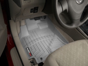 Toyota Corolla 2009-2013 - Коврики резиновые с бортиком, передние, серые. (WeatherTech) фото, цена