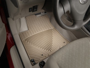 Toyota Corolla 2009-2013 - Коврики резиновые, передние, бежевые. (WeatherTech) фото, цена