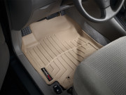 Toyota Corolla 2003-2008 - Коврики резиновые с бортиком, передние, бежевые. (WeatherTech) фото, цена