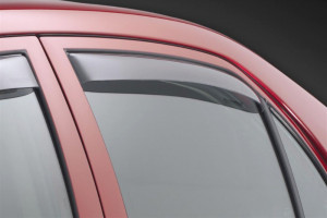 Toyota Corolla 2009-2012 - Дефлекторы окон (ветровики), задние, светлые. (WeatherTech) фото, цена
