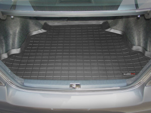 Toyota Corolla 2003-2008 - Коврик резиновый в багажник, черный. (WeatherTech) фото, цена