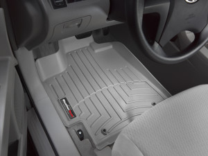 Toyota Highlander 2009-2013 - Коврики резиновые с бортиком, передние, серые. (WeatherTech) фото, цена