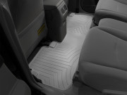 Toyota Highlander 2009-2013 - Коврики резиновые с бортиком, задние, серые. (WeatherTech) фото, цена