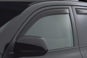 Toyota Highlander 2008-2013 - Дефлекторы окон (ветровики), передние, темные. (WeatherTech) фото, цена