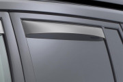 Toyota Highlander 2008-2013 - Дефлекторы окон (ветровики), задние, светлые. (WeatherTech) фото, цена
