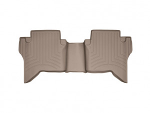 Toyota Hilux 2006-2015 - Коврики резиновые с бортиком, задние, бежевые. (WeatherTech) фото, цена