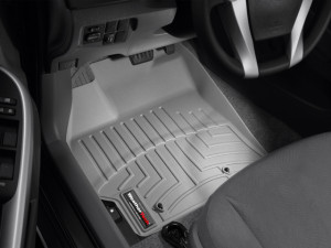 Toyota Prius 2010-2011 - Коврики резиновые с бортиком, передние, серые. (WeatherTech) фото, цена