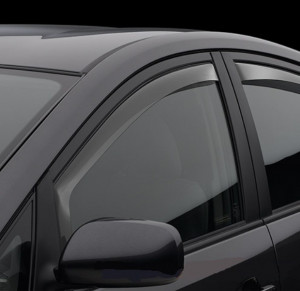 Toyota Prius 2010-2014 - Дефлекторы окон (ветровики), передние, светлые. (WeatherTech) фото, цена