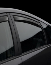 Toyota Prius 2010-2014 - Дефлекторы окон (ветровики), задние, темные. (WeatherTech) фото, цена