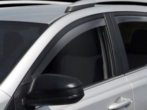 Toyota Rav 4 2013-2014 - Дефлекторы окон (ветровики), передние, светлые. (WeatherTech) фото, цена