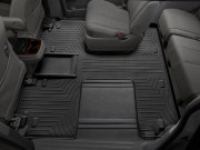 Toyota Sienna 2011-2019 - (7 мест) Коврики резиновые с бортиком, задние, 2 и 3 ряд, черные. (WeatherTech) фото, цена