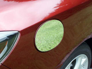 Mazda 3 2003-2009 - Хромированная накладка на лючек бензобака. (SAA) фото, цена
