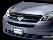 Toyota Sienna 2004-2010 - Дефлектор капота (мухобойка), темный. (Weathertech) фото, цена