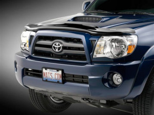 Toyota Tacoma 2005-2011 - Дефлектор капота (мухобойка), темный. (Weathertech) фото, цена