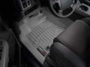 Toyota Tundra 2012-2021 - Коврики резиновые с бортиком, передние, серые. (WeatherTech) фото, цена