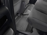 Toyota Tundra 2007-2012 - (Double Cab) Коврики резиновые с бортиком, задние, черные. (WeatherTech) фото, цена