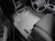 Toyota Tundra 2007-2012 - Коврики резиновые с бортиком, передние, серые. (WeatherTech) фото, цена