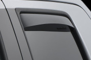 Toyota Tundra 2007-2014 - (Double Cab) Дефлекторы окон (ветровики), задние, темные. (WeatherTech) фото, цена