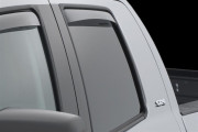 Toyota Tundra 2007-2014 - (Double Cab) Дефлекторы окон (ветровики), задние, светлые. (WeatherTech) фото, цена