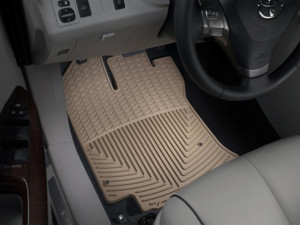 Toyota Venza 2009-2012 - Коврики резиновые, передние, бежевые. (WeatherTech) фото, цена