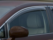 Toyota Venza 2009-2014 - Дефлекторы окон (ветровики), передние, светлые. (WeatherTech) фото, цена