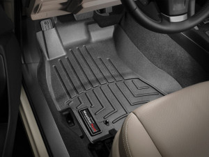 Subaru Forester 2013-2018 - Коврики резиновые с бортиком, передние, черные. (Weathertech) фото, цена