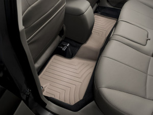 Subaru Forester 2008-2012 - Коврики резиновые с бортиком, задние, бежевые. (WeatherTech) фото, цена
