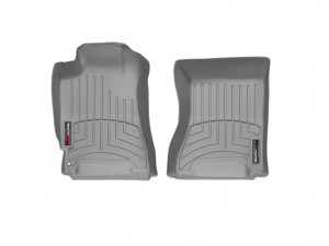 Subaru Forester 2002-2007 - Коврики резиновые с бортиком, передние, серые. (WeatherTech) фото, цена