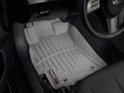 Subaru Legacy 2010-2014 - Коврики резиновые с бортиком, передние, серые. (WeatherTech) фото, цена