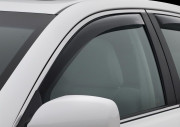 Subaru Outback 2010-2014 - Дефлекторы окон (ветровики), передние, темные. (WeatherTech)                             фото, цена