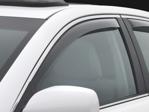 Subaru Outback 2010-2014 - Дефлекторы окон (ветровики), передние, светлые. (WeatherTech) фото, цена