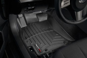 Subaru XV 2013-2016 - Коврики резиновые с бортиком, передние, черные. (WeatherTech) фото, цена