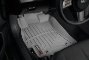 Subaru XV 2013-2016 - Коврики резиновые с бортиком, передние, серые. (WeatherTech) фото, цена